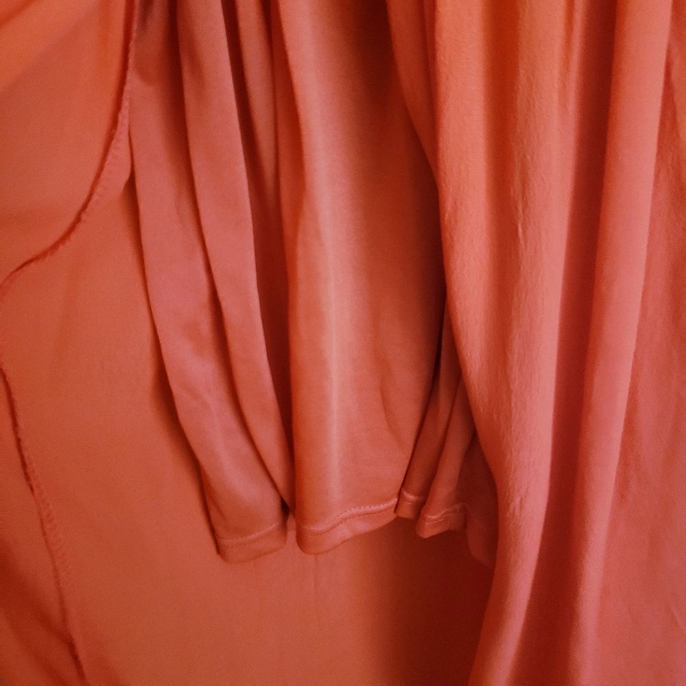 ASTR Red Ruffle Cold Shoulder Dress - Picture 7 of 9